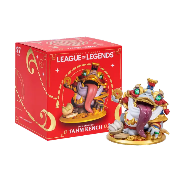 Figura del Emperador de la moneda Tahm Kench