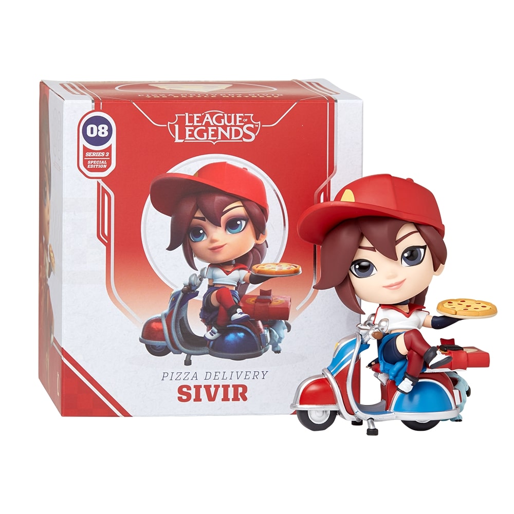Figura de Sivir Repartidora de Pizzas