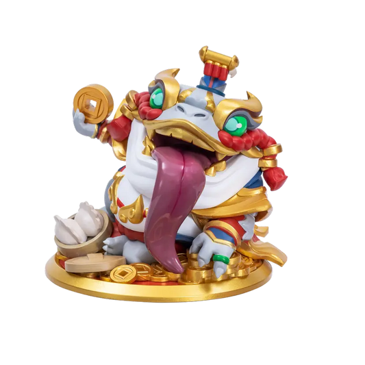 Figura del Emperador de la moneda Tahm Kench